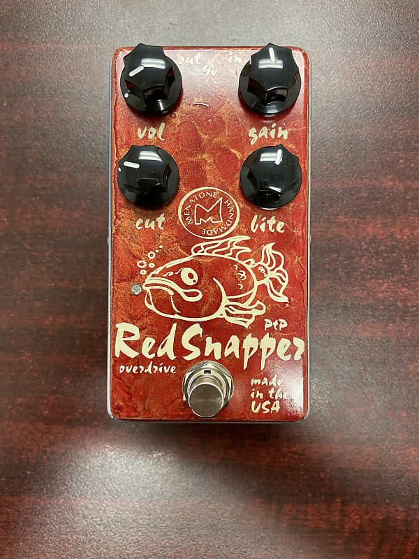 Menatone Red Snapper Transparent Overdrive | Reverb