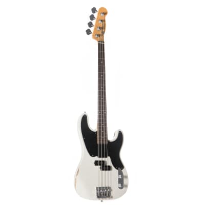 Fender AS Mike Dirnt Road Worn P-Bass RW White Blonde - 4-String Electric Bass for sale