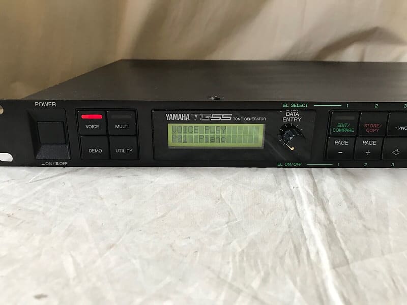 Yamaha TG55 Tone Generator synth module New internal battery!!  SY-workstations