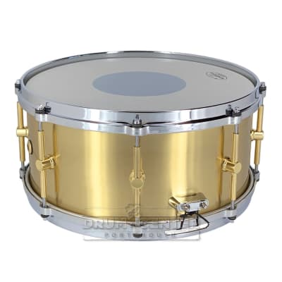 Canopus Limited Edition Solid Brass Snare Drum 14x6.5 | Reverb Canada