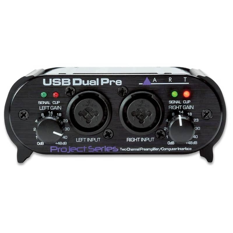 ART USB Dual Pre 2-channel Audio Interface / Preamplifier image 1