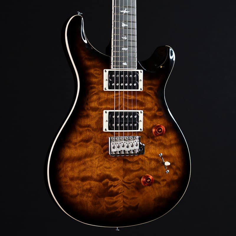 PRS SE Custom 24 - Black Gold Burst #6771 | Reverb