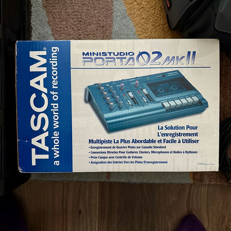 TASCAM Porta 02 mkII Ministudio 4-Track Cassette Recorder