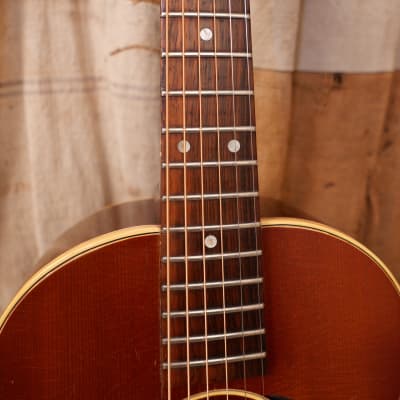 Gibson LG-2 3/4 1962 - Cherry Sunburst image 5