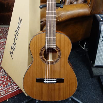Martinez MC48C Junior 3/4 Classical guitar Ceder Top, mahogany B&S image 1