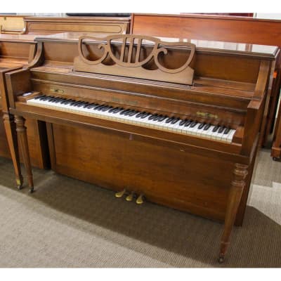 Kohler & Campbell Console Piano | Satin Mahogany image 2