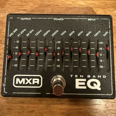 Reverb.com listing, price, conditions, and images for mxr-m108-ten-band-eq