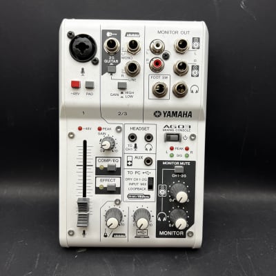 Yamaha AG03 noise (too loud?) - Gearspace