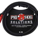 Pig Hog 3 ft 1/4" TRS Stereo Male to Dual 1/4" Mono Male Insert Cable Audio NEW