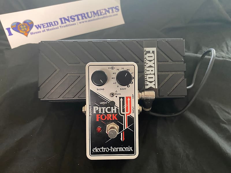 EHX Pitchfork Pedal (w/Expression Pedal) Reverb