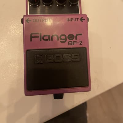 Boss BF-2 Flanger 1980-1984 (Black Label) Made In Japan | Reverb