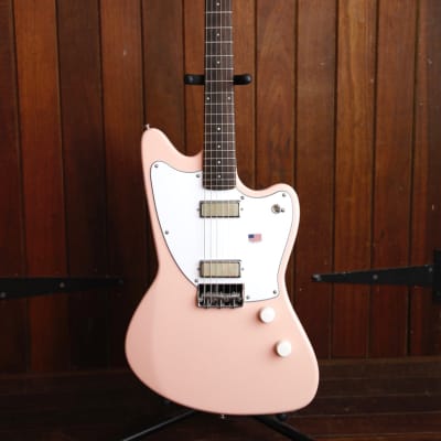 Harmony Silhouette Electric Guitar Shell Pink image 2