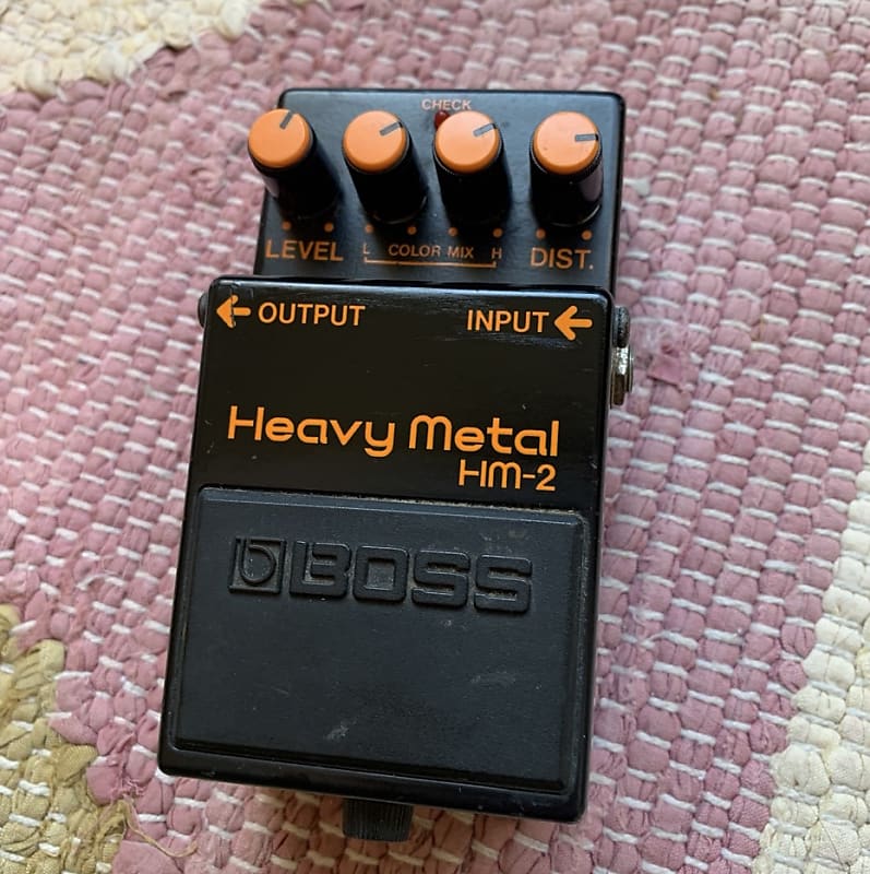 Boss HM-2 Heavy Metal (Black Label) | Reverb