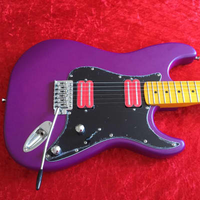 Martyn Scott Instruments Custom Built Partscaster Guitar in Matt Purple image 5
