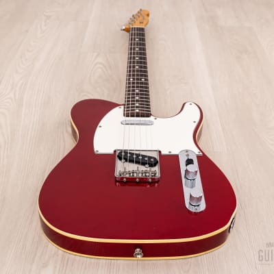 1990 Fender Telecaster Custom '62 Vintage Reissue TL62B-650 Candy Apple Red Near-Mint, Japan MIJ Fujigen image 11