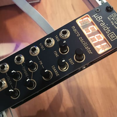 Tall Dog µBraids SE (uBraids, microBraids) Eurorack [Rev F, Black] image 1