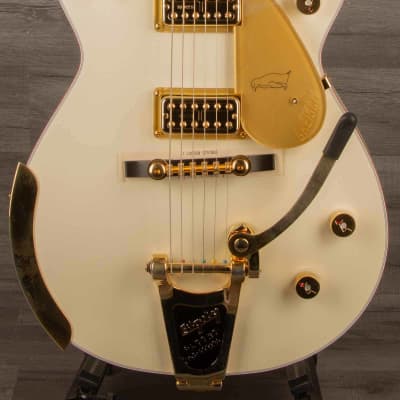 Gretsch G6134T-58 Vintage Select ’58 Penguin™ with Bigsby®, TV Jones®, Vintage White for sale