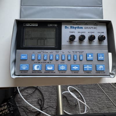 Boss DR-110 Dr. Rhythm 1980s - Silver