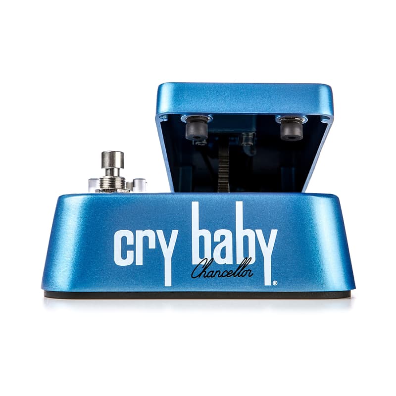 Dunlop JCT95 Justin Chancellor Cry Baby Wah Fuzz Guitar Effects Pedal, Blue image 1
