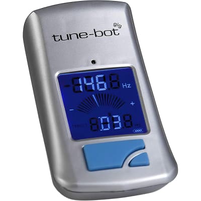 Tune-Bot Gig Clip-On Digital Drum Tuner with Backlit LCD Display for Acoustic Drums image 1