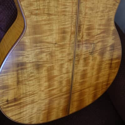 Lowden Acoustic Guitar F35 Myrtle  1997  Flamed one of a kind Top, Back & Sides image 17
