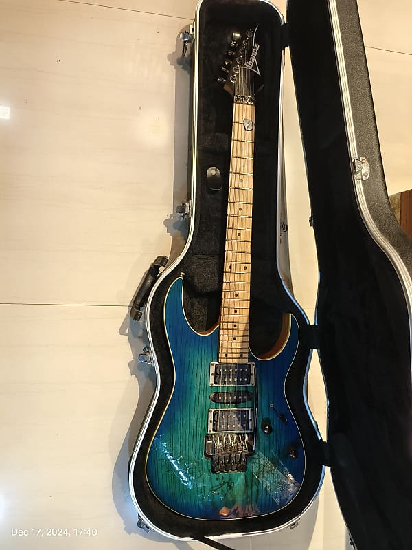 Ibanez RG370AHMZ signed by legendary band Europe by Joey tempest John Norum Ian Haugland Mic Michaeli