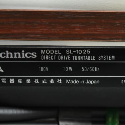 Technics SP-25/SL-1025 Direct Drive Turntable w/ EPA-A250/B500 [Excellent] image 20