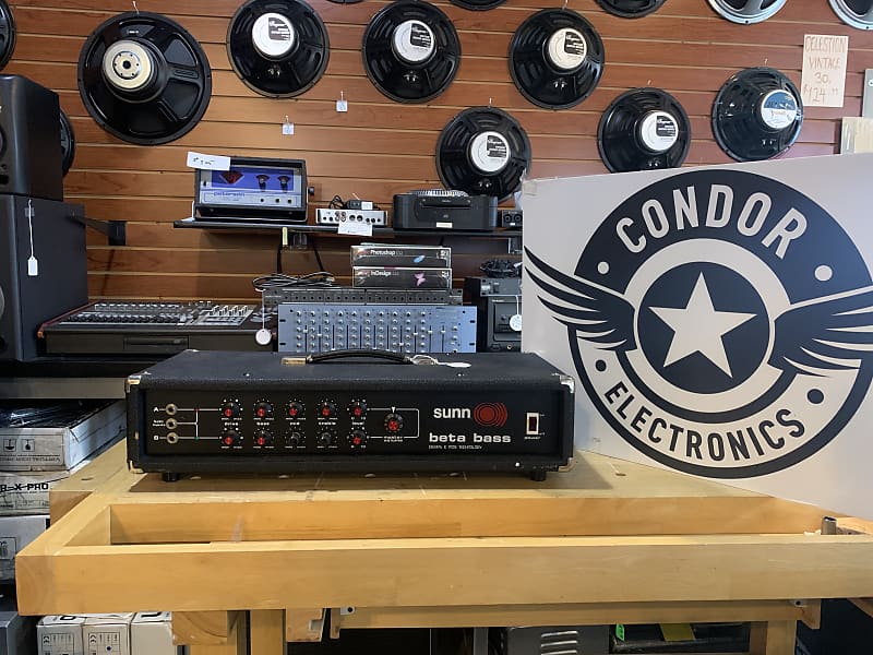 Sunn Beta Bass Reverb