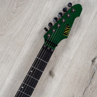 ESP USA TE-II FR Guitar, EMG 81-X / 85-X Pickups, Candy Apple Green Metallic image 8