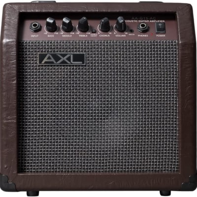 AXL AA-G15-AC Acoustic Amplifier, 15W, bla474 for sale