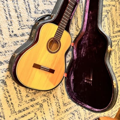 Goya G20 1955 - Natural Nylon String Classical Folk Guitar Sound of Music model Made in Sweden with OHSC! for sale