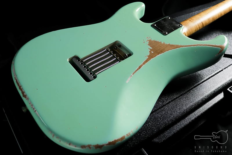 Xotic XSC-2 Surf Green Heavy Aged | Reverb
