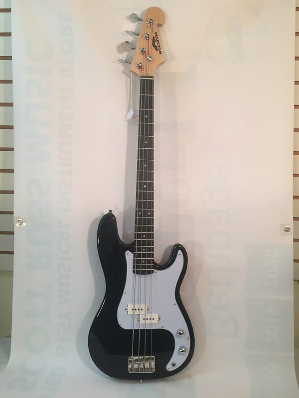 Stadium-4-String P-Bass Guitar-Black-Split Pickup-NEW-Shop Setup Included! image 1