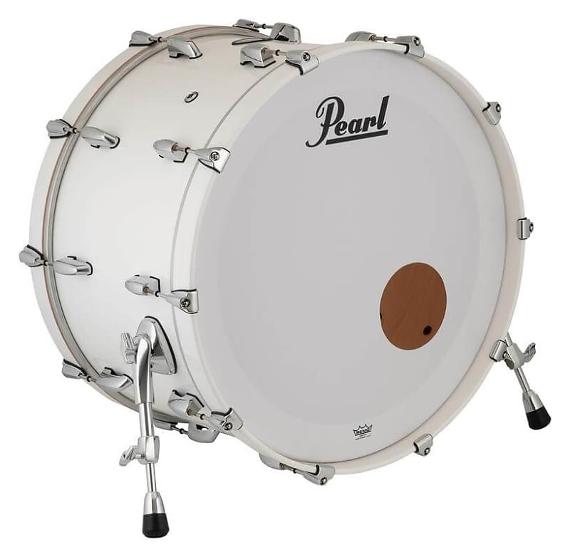 Pearl Masters Maple Pure Bass Drum 24x14 No Mount Arctic Reverb 3436