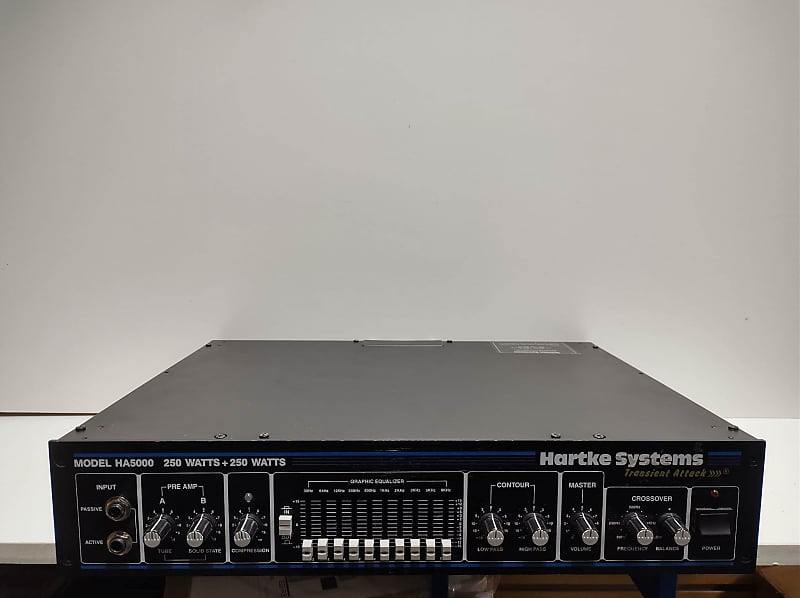 Hartke Systems HA5000 250WATTS+250WATTS - アンプ