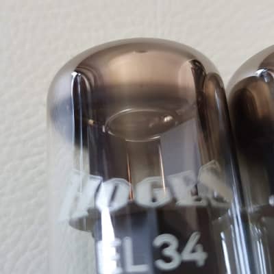 Mullard Blackburn Xf3 EL34 NOS Hoges branded 1974 image 3