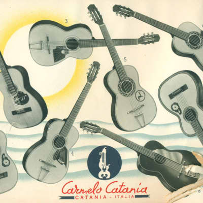 CATANIA CARMELO 1958 Handmade Italian Model 1 No. 39795 image 8
