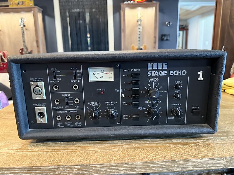Korg SE-500 Stage Echo Tape Delay 1970s - Black | Reverb