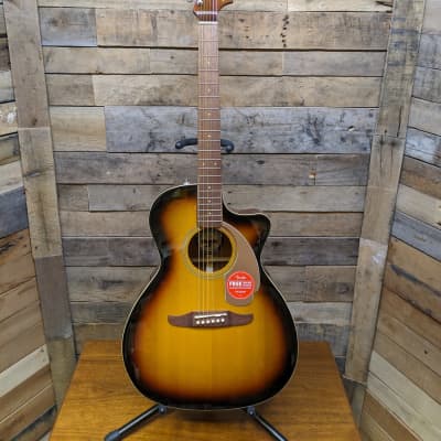 Fender Newporter Sunburst Acoustic Electric Guitar - Fishman Pickup for sale