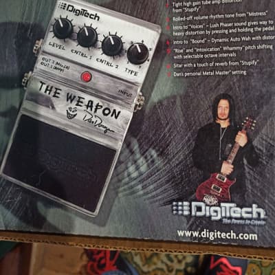 Reverb.com listing, price, conditions, and images for digitech-digitech-dan-donegan-the-weapon-pedal