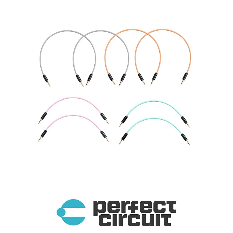 myVolts Candycords Halo LED Modular Patch Cables Mix Pack 3 Reverb