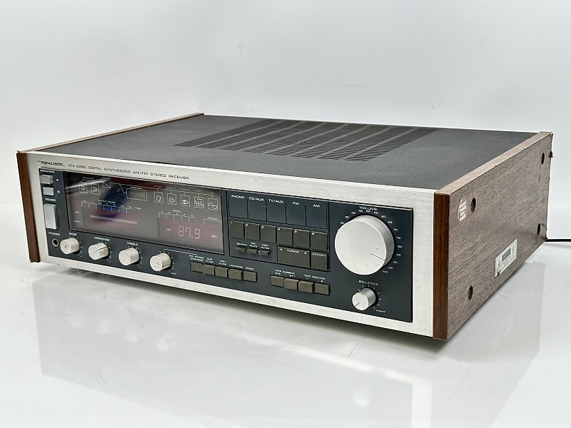 Realistic Stereo Receiver STA-2280 Synthesized AM/FM  			