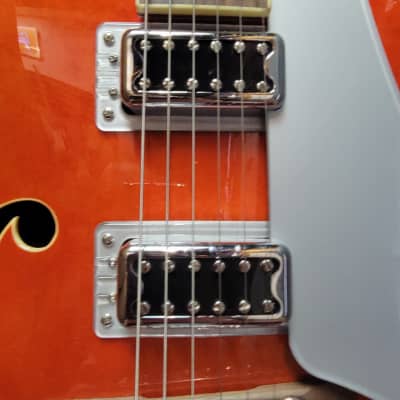 2021 Gretsch G5420T Electromatic Hollowbody (Pre-Owned) - Transparent Orange w/ Bigsby image 7