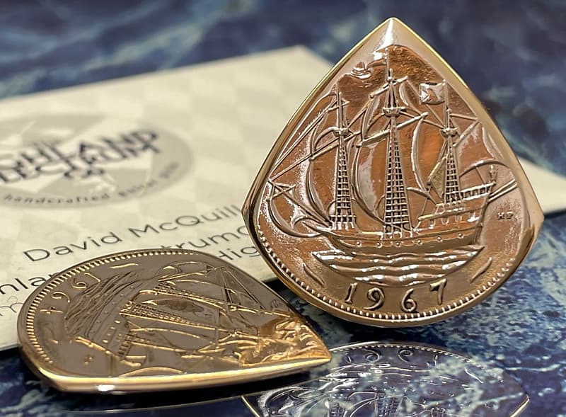 the-highland-plectrum-co-one-1967-half-penny-coin-plectrum-reverb