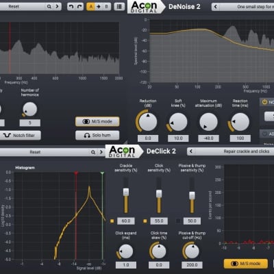 Acon Restoration Suite 2 (Download) <br>A suite of four cutting edge plug-ins for audio restoration and noise reduction image 1