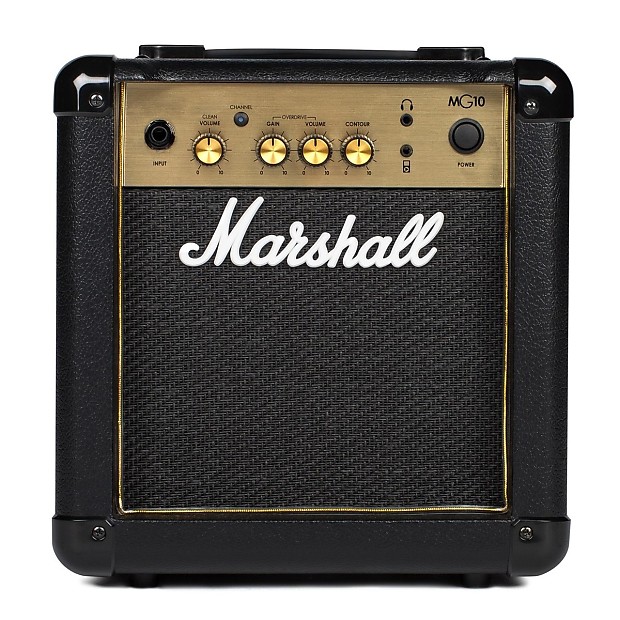 Marshall MG Gold MG10G 2-Channel 10-Watt 1x6.5" Solid State Guitar Combo image 1