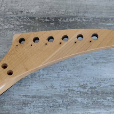1990's Kramer Japan (by Tokai) LH Left Handed NOS Superstrat Body/Neck (Black) image 13