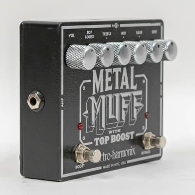 Electro-Harmonix 7602 Metal Muff With Top Boost Guitar Effect Pedal image 2