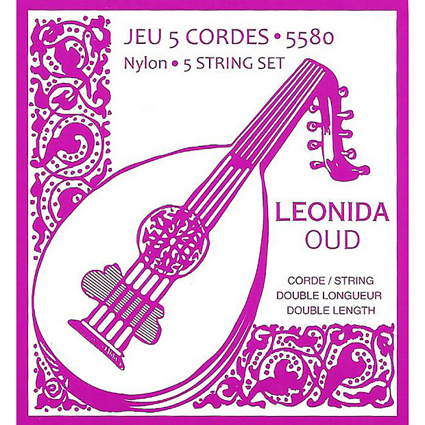 Savarez 5580 Leonida Double Length Nylon Oud Strings (5) image 1