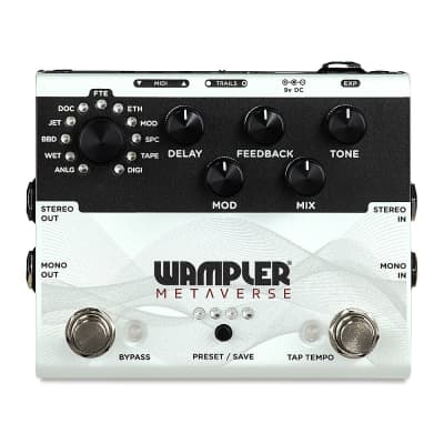 Wampler Metaverse Programmable Multi Delay Pedal for sale